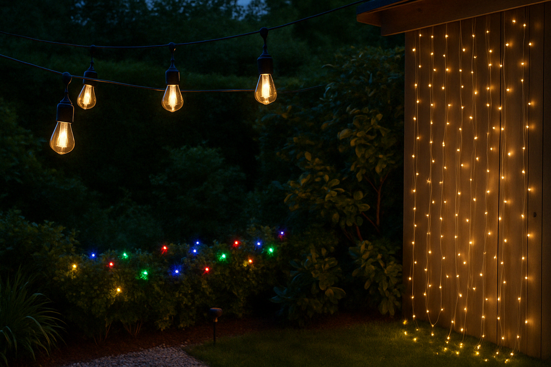 Quelle guirlande lumineuse pour l'extérieur ?