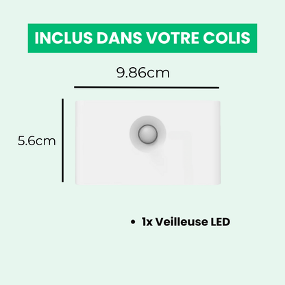 Veilleuse LED à Induction sans fil