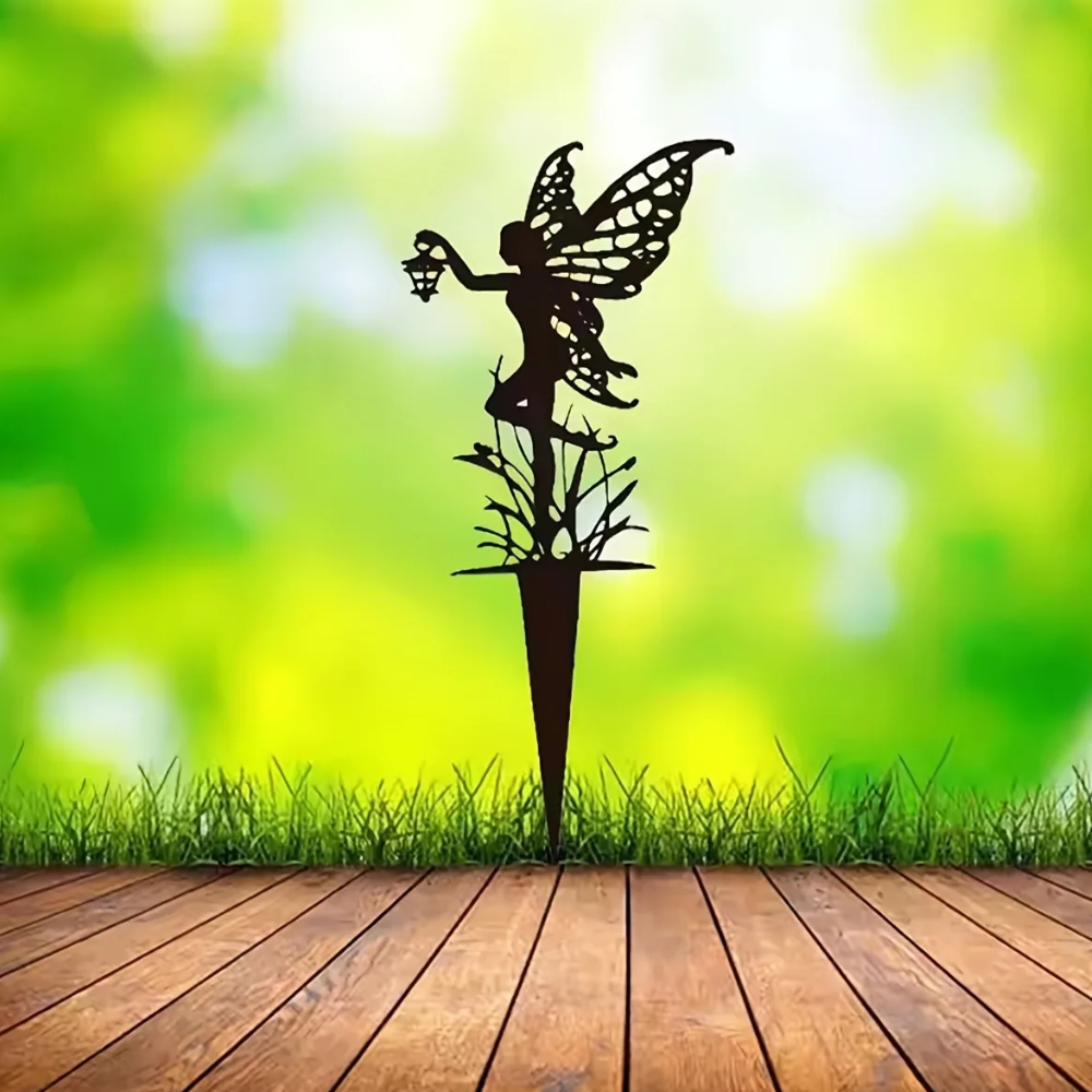 Décoration de Jardin Fééerique en Métal