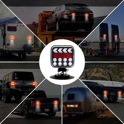 Feux de Remorque Sans Fil Ultra-Lumineux