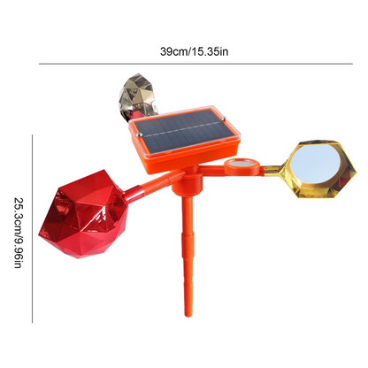 Répulseur Solaire Intelligent Multi-Zone pour Animaux