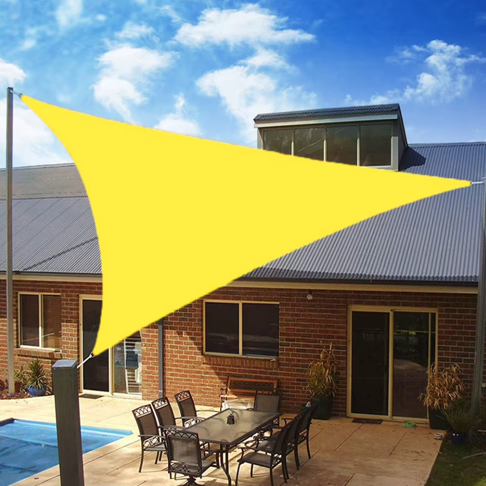 Voile d'Ombrage Triangulaire Anti-UV Premium