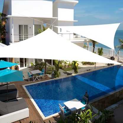 Voile d'Ombrage Triangulaire Anti-UV Premium
