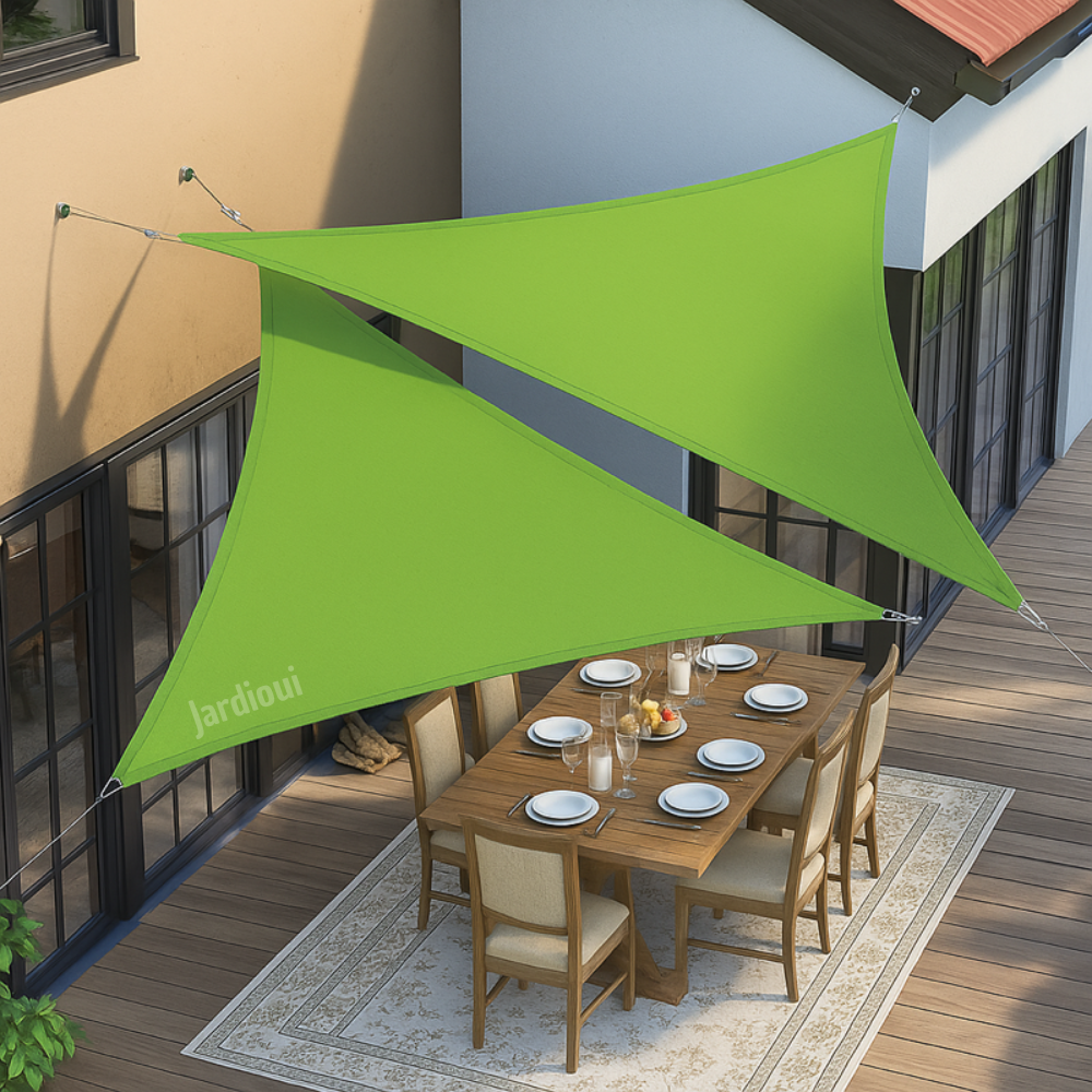 Voile d'Ombrage Triangulaire Premium