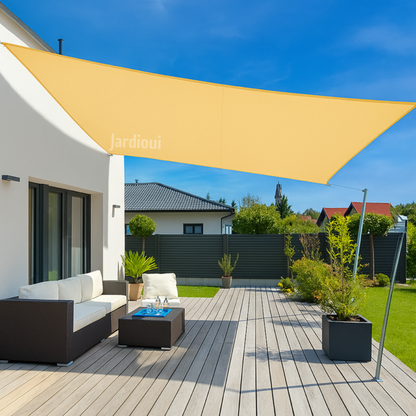 Voile d'Ombrage Rectangulaire Premium