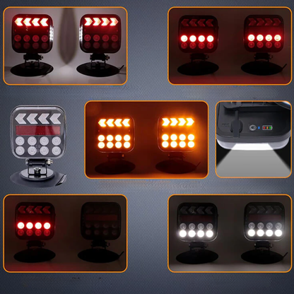 Feux de Remorque Sans Fil Ultra-Lumineux