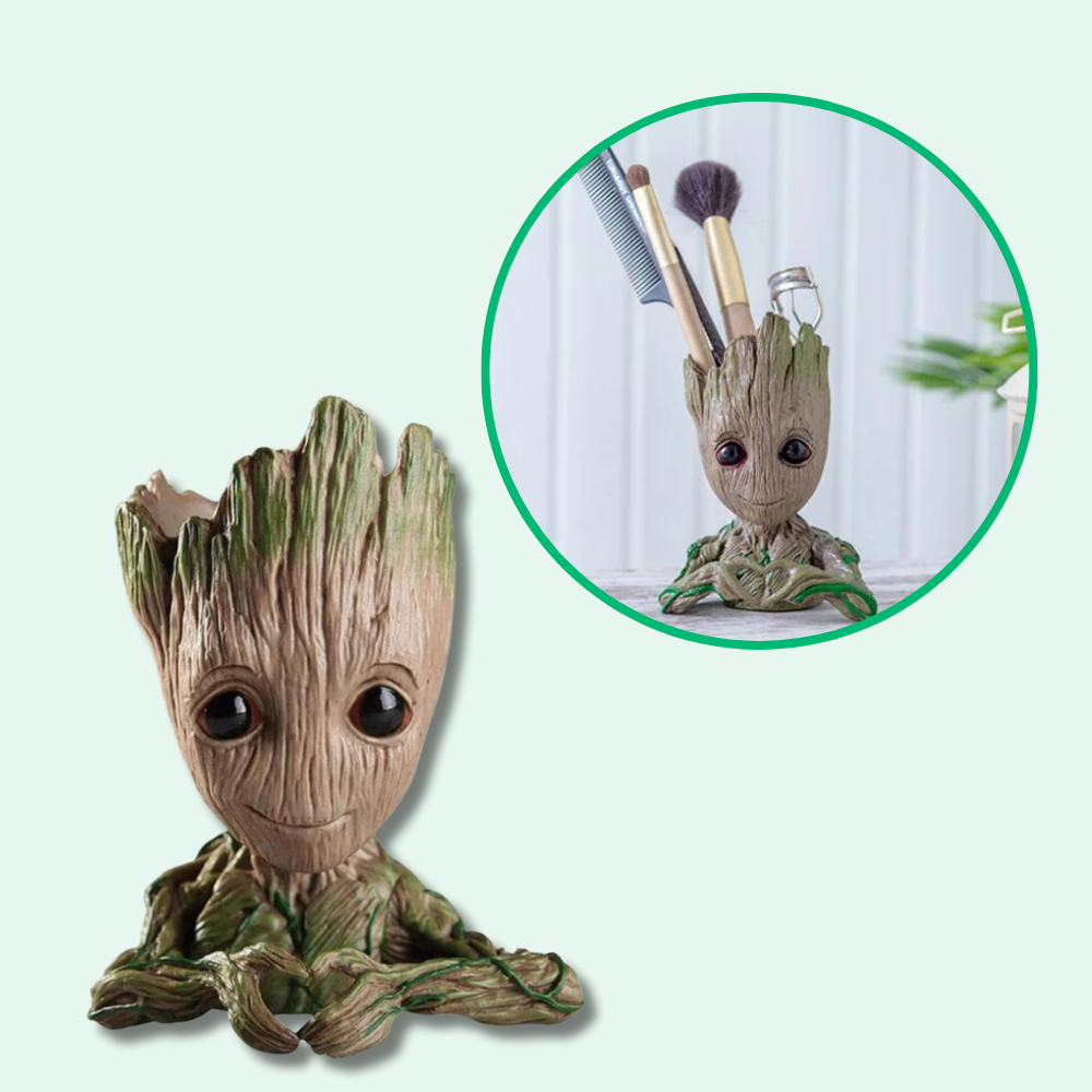 Pot de Plantes Fantaisiste "Gardien de la Forêt"