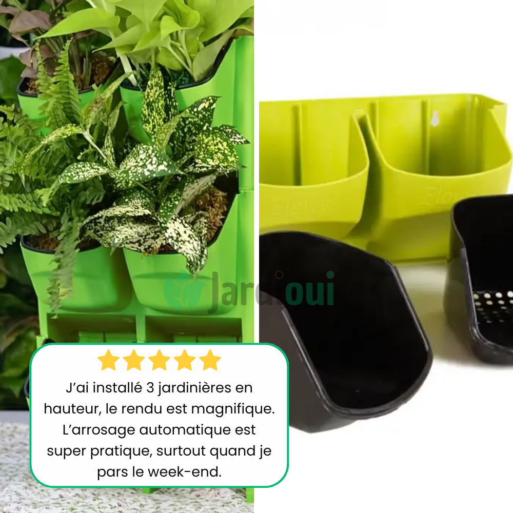 Jardinière verticale auto-arrosante (1 pièce)
