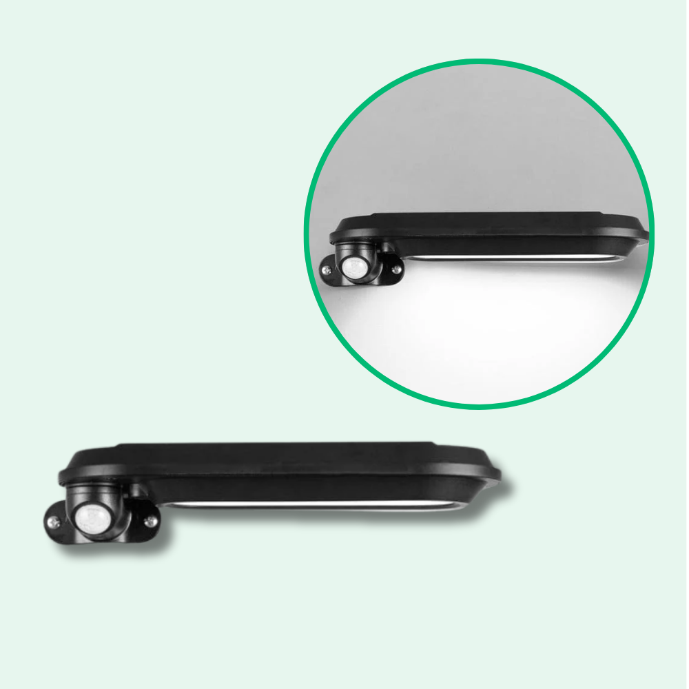 Lampadaire Solaire Détecteur de Mouvement Puissant