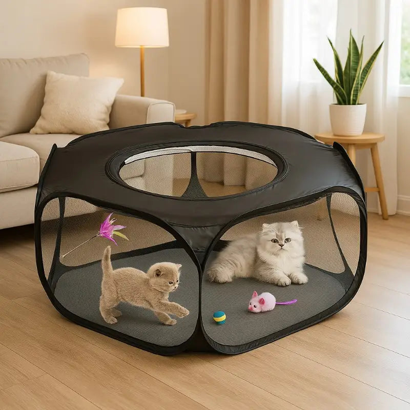 Parc de Jeu Respirant pour Petits Animaux