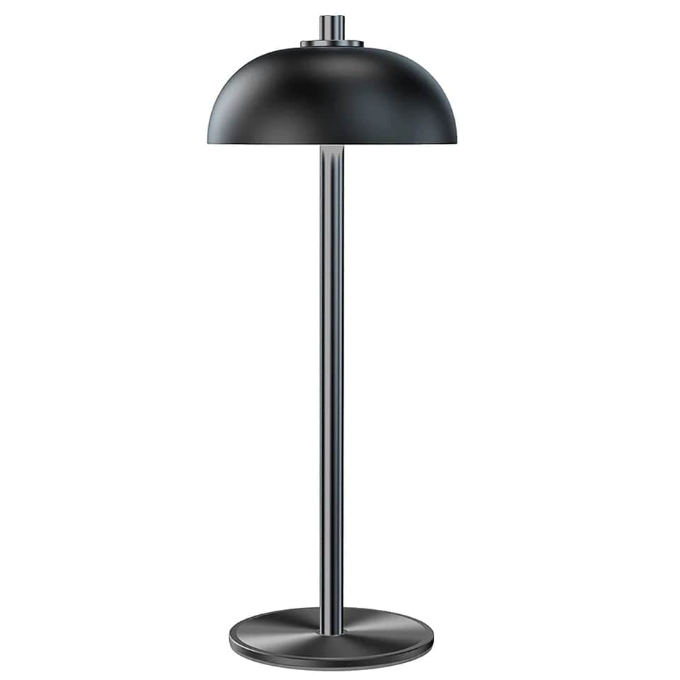 Jardioui 1 Lampe (44.90 €/ pcs) / Noir Lampe de Table Tactile Rechargeable Premium