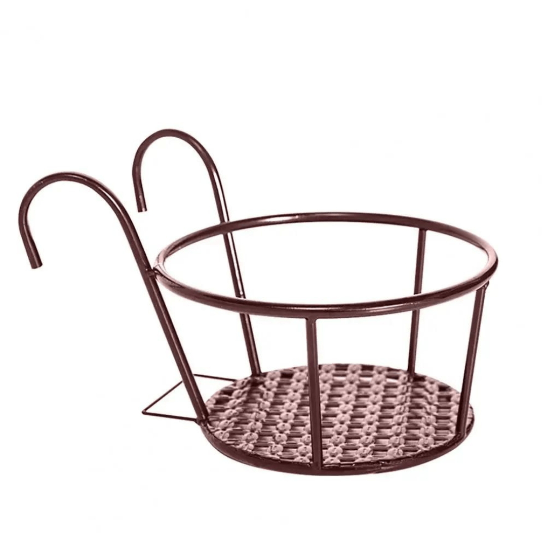 Jardioui 1 Support (29.90€/pc) / Style B / Bronze Support de Pot de Fleurs pour balcon