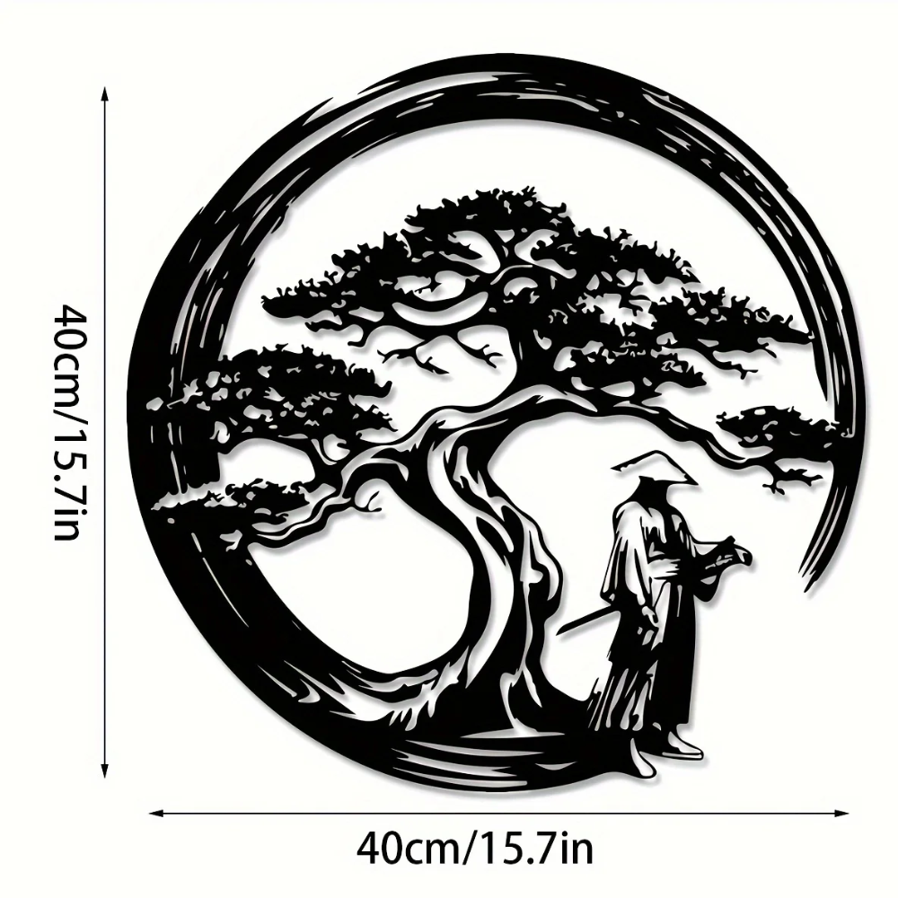 Jardioui Décoration Murale Bonsaï Japonais