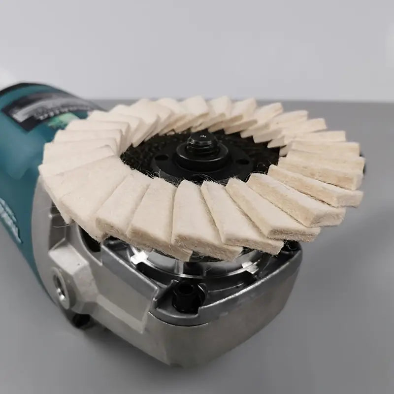 Jardioui Disque de polissage en feutre précis