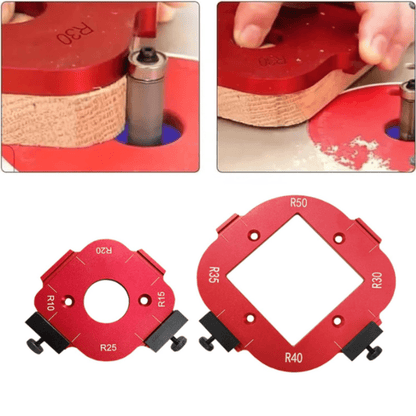 Jardioui Gabarit de Positionnement Précis 4 en 1 Polyvalent
