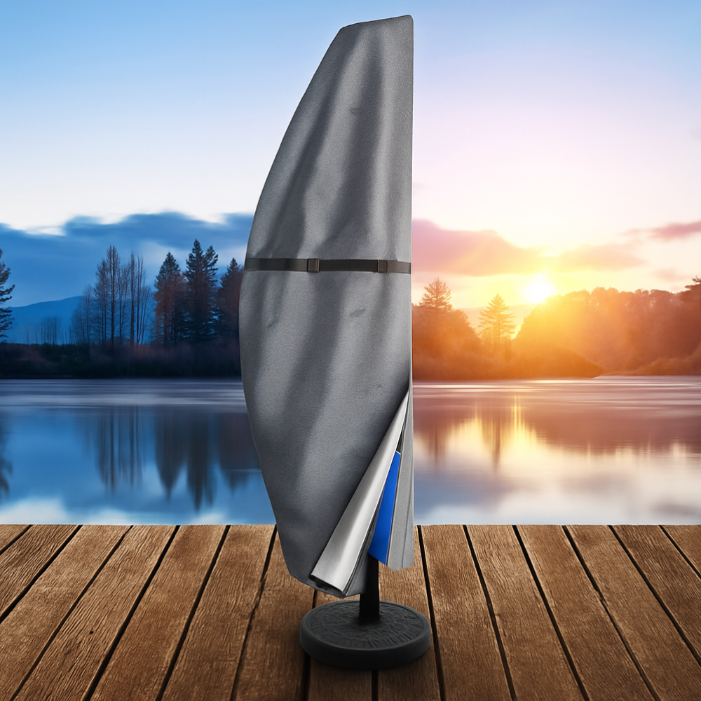 Jardioui Housse Parasol Déporté Premium