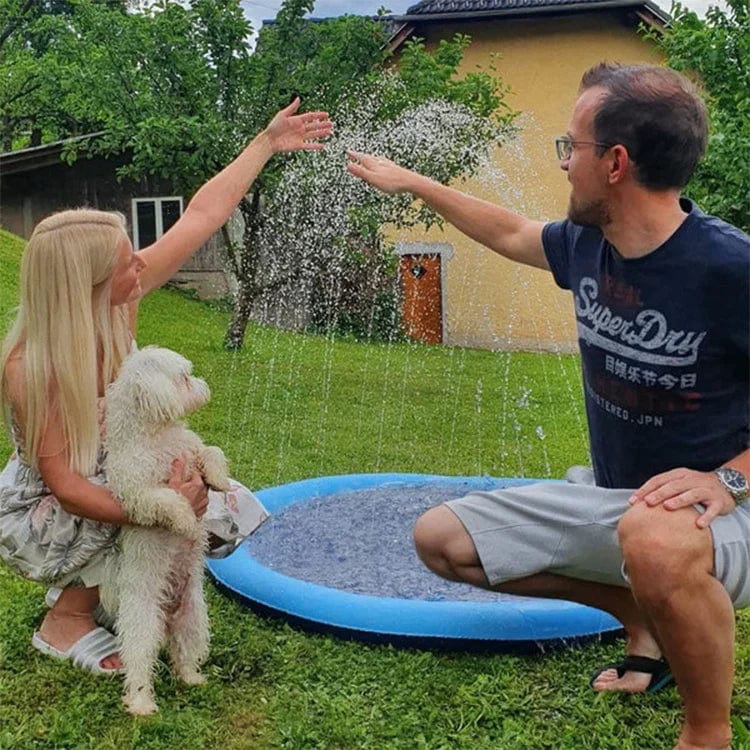 Jardioui Piscine-Fontaine Pour Chien AmiCool™