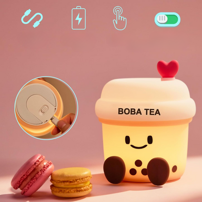 Jardioui Veilleuse Bubble Tea Tactile Gourmande