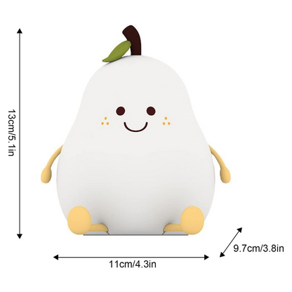 Jardioui Veilleuse Poire Mignonne Lumineuse