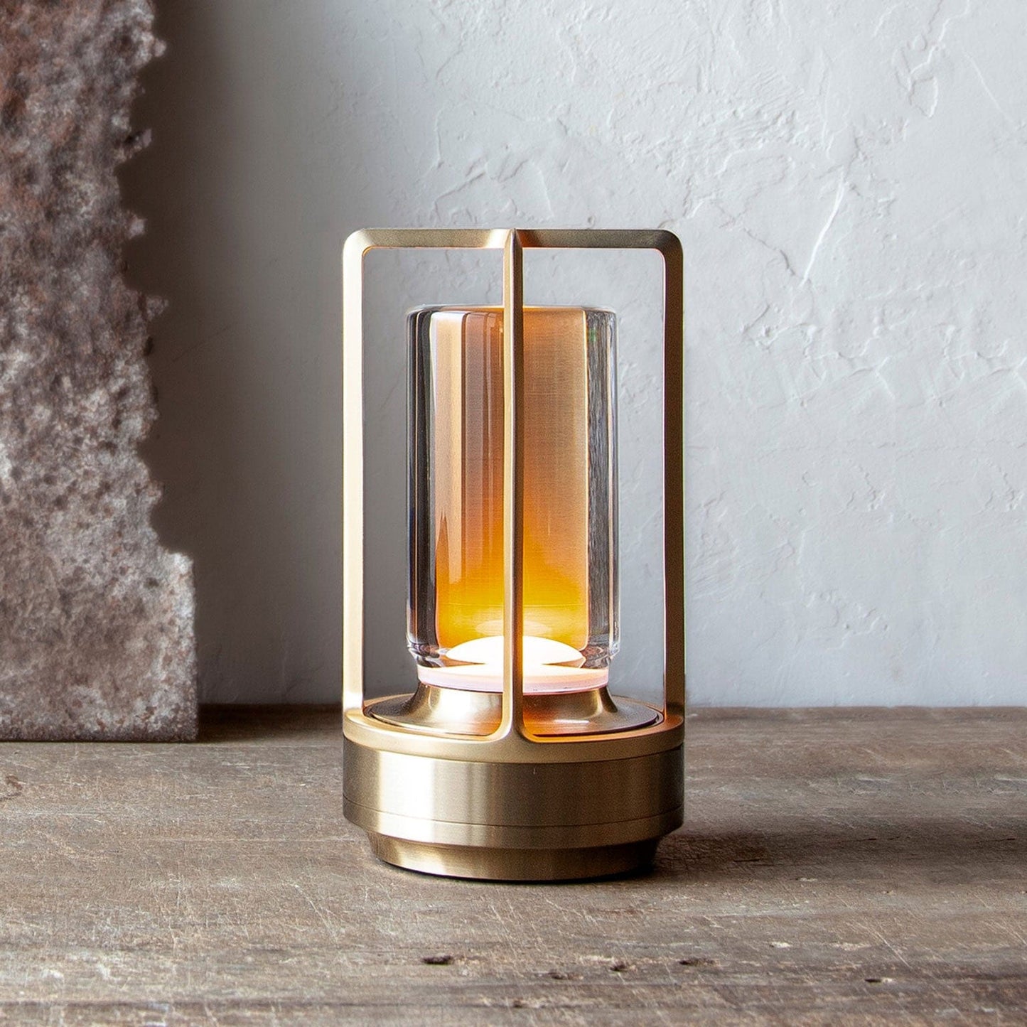 Jardioui Lampe nordique en cristal sans fil