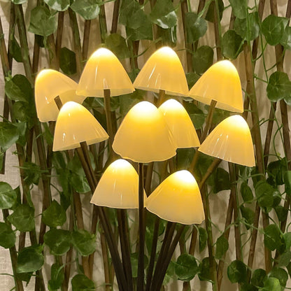 Jardioui Lampe solaire Champignons féérique