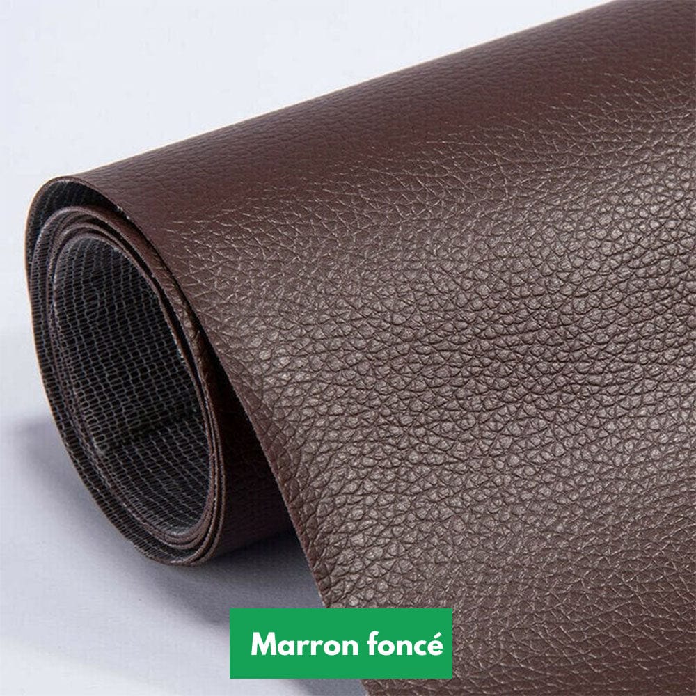 lepetitcuir Marron foncé Patch'O'Rama - La solution magique pour tout réparer